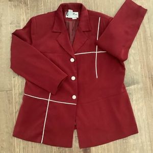 Vintage Ben Marc International Fully Lined Blazer, Size 18